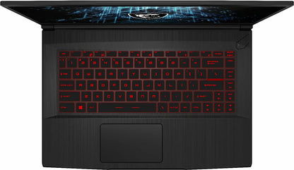 GF65 Gaming Laptop, 15.6" FHD 144Hz Display, Intel Core I5-10500H, 64GB DDR4 Memory, 2TB Pcie SSD, Geforce RTX 3060 Graphics, Backlit Keyboard, Webcam, Type-C, HDMI, Windows 11 Home, Black
